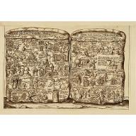 Old map image download for Illustration from a popular German Bible.