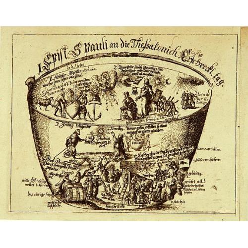 Old map image download for Illustration from a popular German Bible.