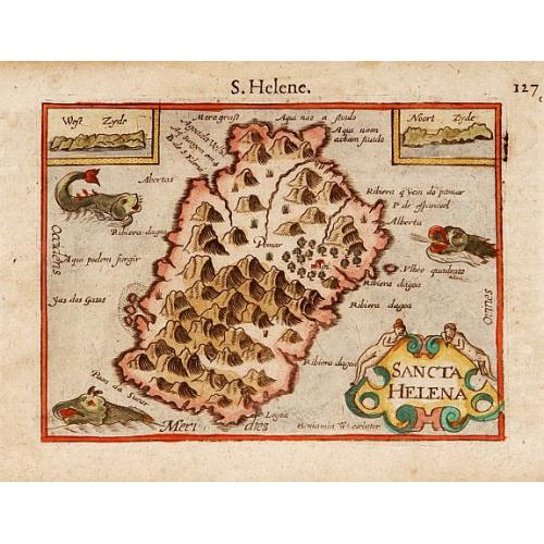Old map image download for Sancta Helena.