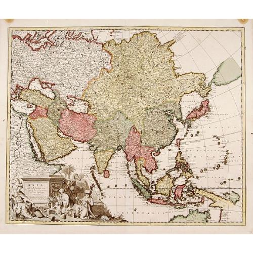 Old map image download for Asia Qu&agrave; nulla beatior..