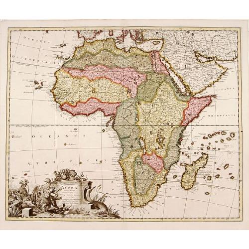 Old map image download for Africa Maur&ocirc; percussa..