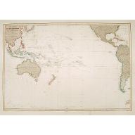 Old map image download for Carte Generale de l'Ocean Pacifique.