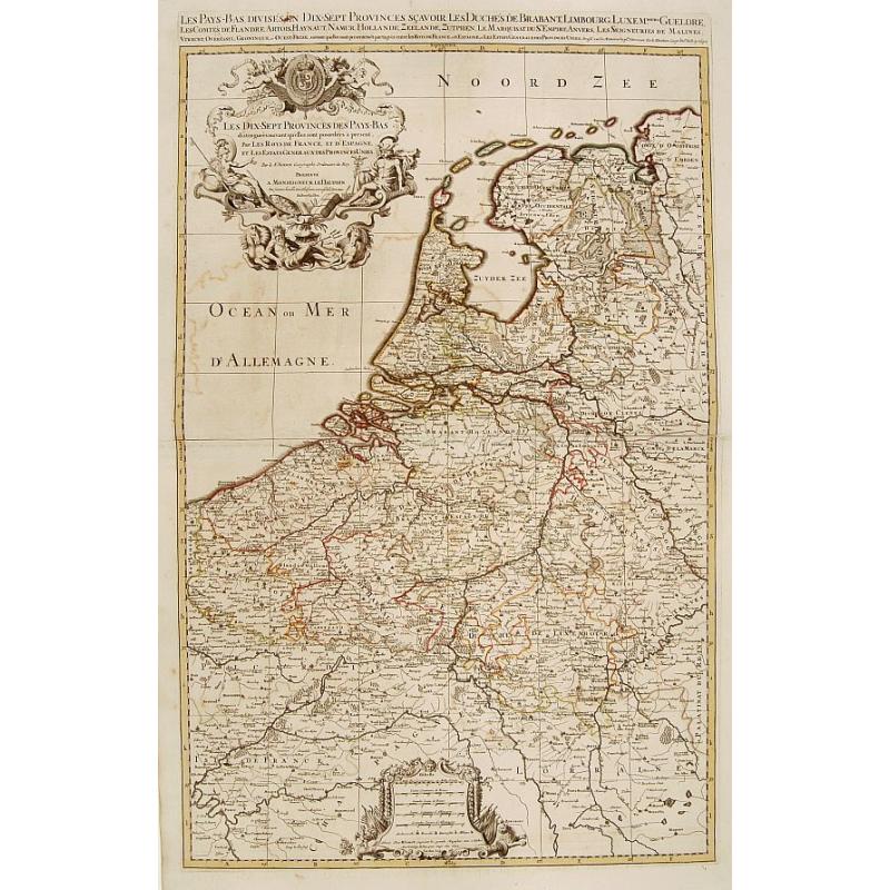 Les Dix-Sept Provinces des Pays-Bas..