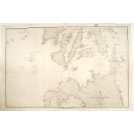 Old, Antique map image download for China sea - Philippine Islands. Eastern part of the Sulu..