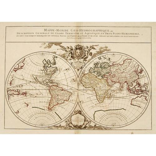 Old map image download for Mappe-Monde Geo-Hydrographique, ou Description Generale..