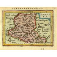 Old, Antique map image download for Hannonia.