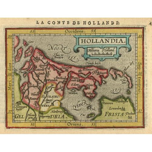 Old map image download for Hollandia.