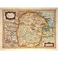 Old, Antique map image download for Nassovia Comitatus.