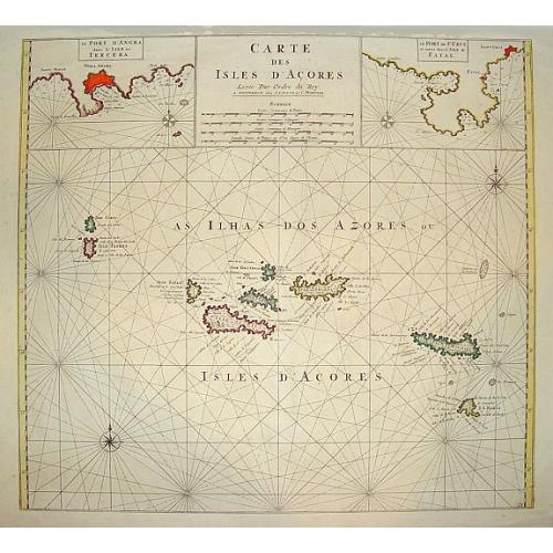 Old map image download for Carte des Isles d? Acores.