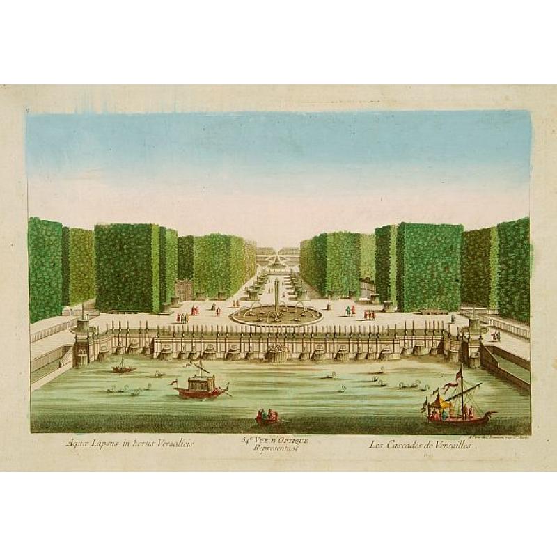 54e Vue d'Optique../..les Cascades de Versailles.