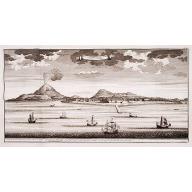 Old map image download for Het eyland Neira, en het Casteel Nassau mitgaders Belgica.