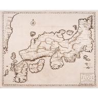 Old map image download for Nieuwe kaart van het Eyland Japan..