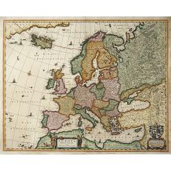 Europa delineata et recens edita.