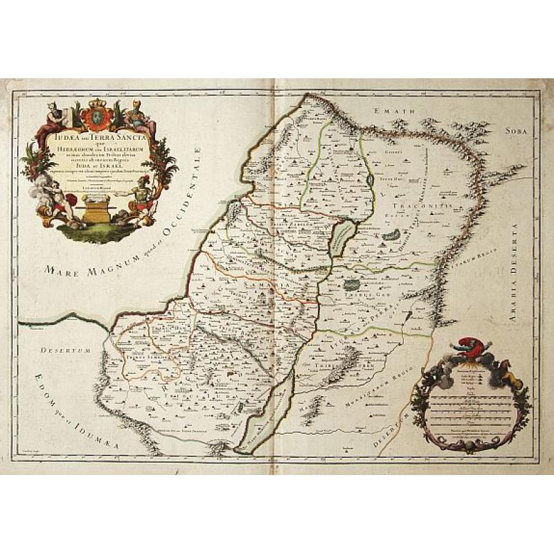 Judaea seu Terra Sancta quae Hebraeorum sive Israelitarum..