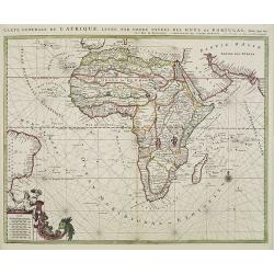 Carte generale de L'Afrique, levée par ordre expres des roys de Portugal..