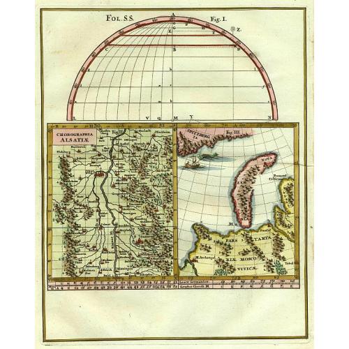 Old map image download for Chronographia Alsatiae.