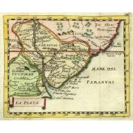 Old, Antique map image download for La Plata.