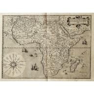 Old map image download for Africae ut terra mariq, lustrata est, proprijssima..