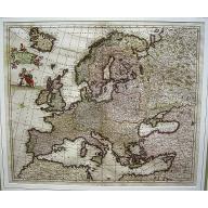 Old map image download for Nova et Accurata totius Europae.