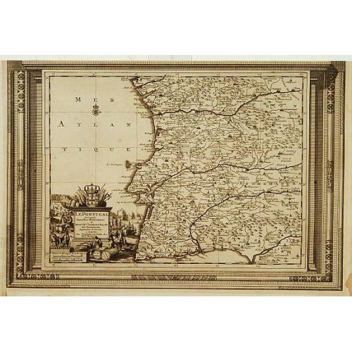 Old map image download for Le Portugal, suivant les nouvelles observations..