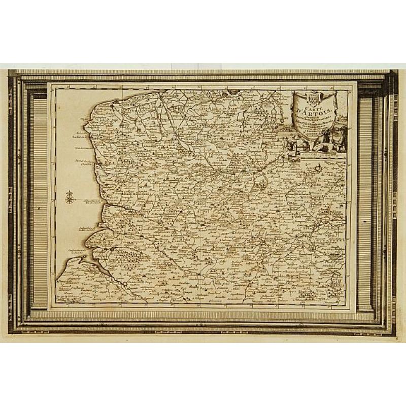 Carte d'Artois, suivant les nouvelles observations..