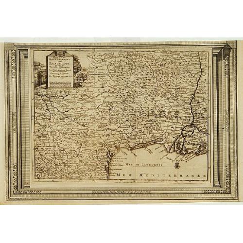 Old map image download for Carte du Gouvernement de Languedoc, suivant les nouvelles observations..