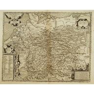 Old, Antique map image download for Germaniae Veteris typus.
