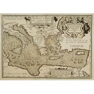 Old, Antique map image download for Aeneae Troiani navigatio..