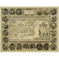 Old, Antique map image download for Abrahami Patriarchae Peregrinatio et Vita.