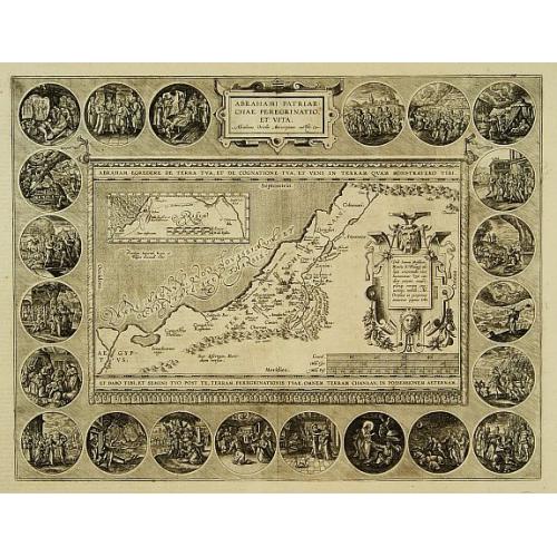 Old map image download for Abrahami Patriarchae Peregrinatio et Vita.
