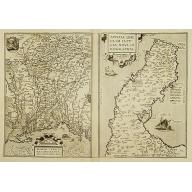 Old map image download for 1) Patavini Territorii .. 2) Apuliae Quae Olim Ia Pygia, ..