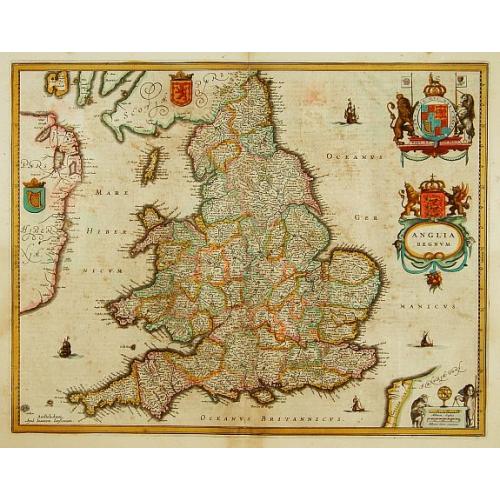 Old map image download for Anglia Regnum.
