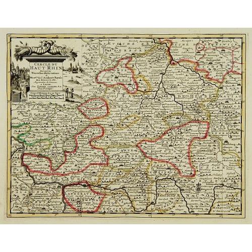 Old map image download for Lot of 3 maps of Germany.