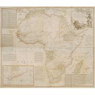 Old map image download for Africa with all its States, Kingdoms, Republics, regions..