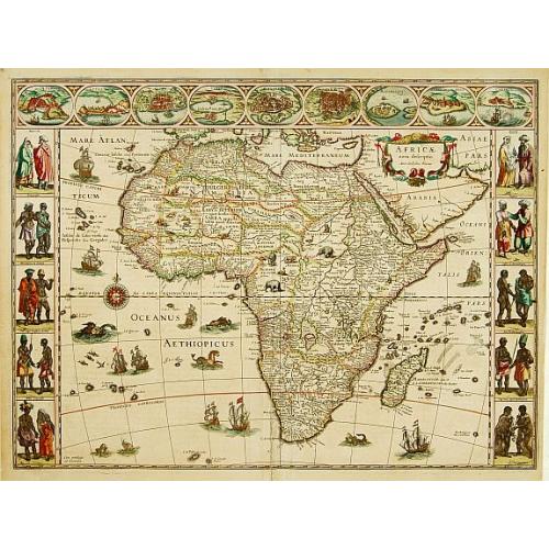 Old map image download for Africae nova descriptio.