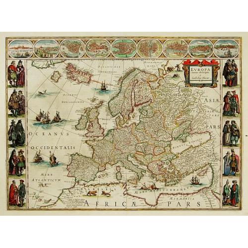 Old map image download for Europa recens descripta.