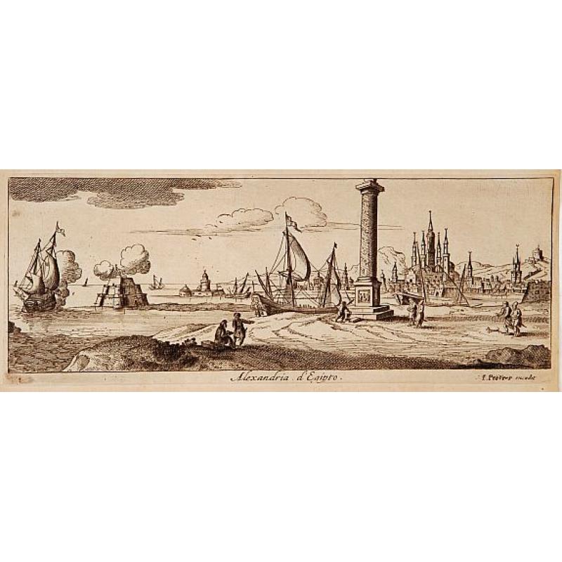 Alexandria d'Egiptio. (Panoramic view of Alexandria)