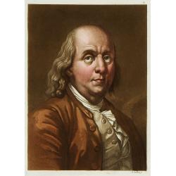 Portrait de Benjamin Franklin.