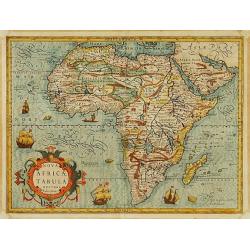 Nova AFRICAE TABULA Auctore Jodoco Hondio.