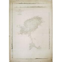 Carta de las islas de Ibiza y Formentera Levantada en los anos 1895 a 1897..