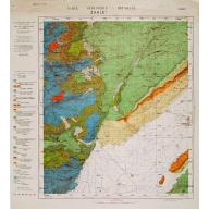 Old map image download for Carte géologique détaillée. Zahle.