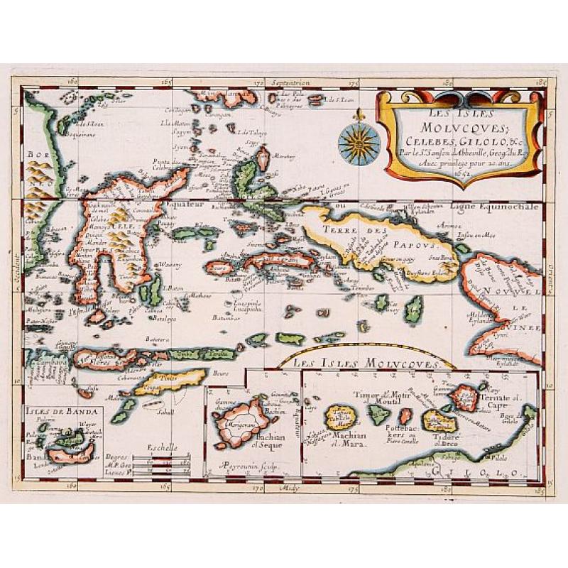 Les Isles Molucques, Celebes, Gilolo & c.
