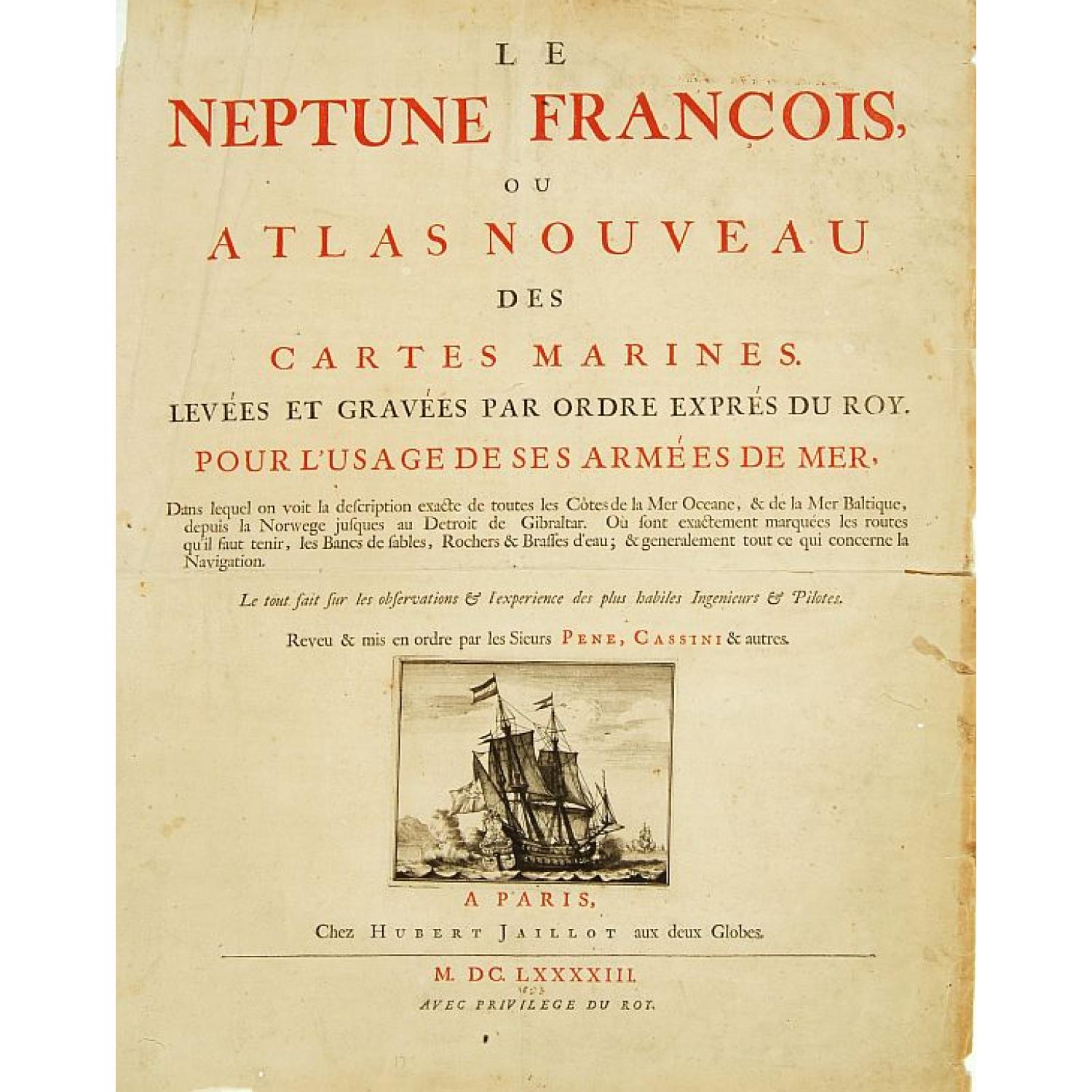 Title page : Le Neptune François.