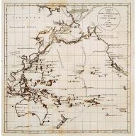 Old map image download for Carte welche die fahrt und Entdeckungen des Capitäns COOK, CLERKE, und GORE, in dem Jahren 1776_1780 vorstellt.