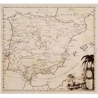 Old, Antique map image download for Neu Charte von Spanien und Portugal 1776.