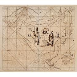 Paskaart van de Rivier de Dwina of Archangel..