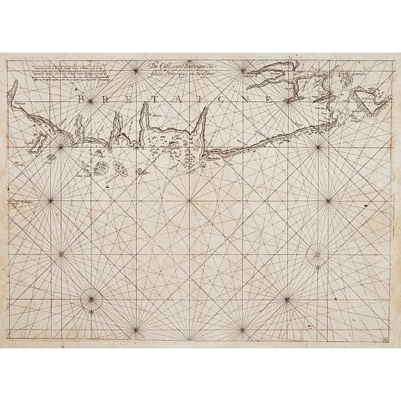 De Cust van Bretaigne Tussen Porterieux en Heissant.