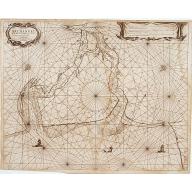 Old map image download for Carte van Archangel ofte Rivier de Duina..
