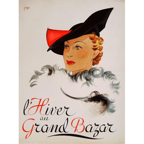 Old map image download for l'Hiver au Grand Bazar.