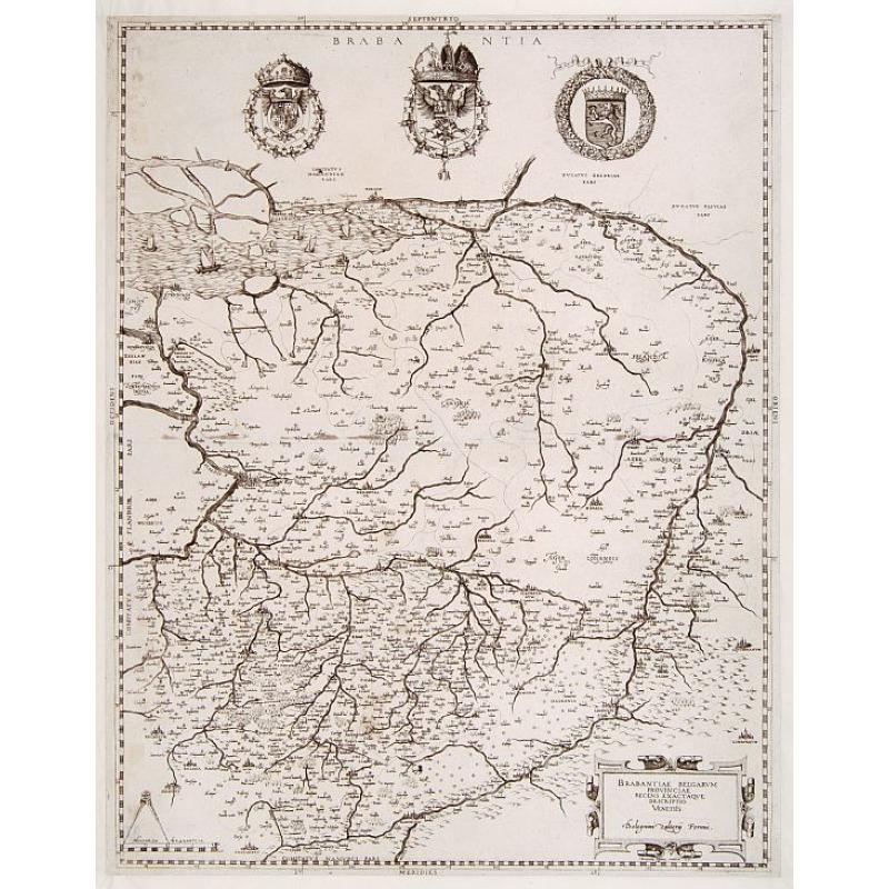 Brabantiae Belgarum Provinciae recens exactaque descriptio Venetiis.